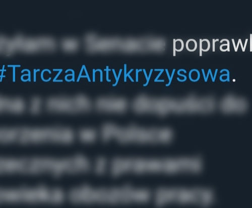 tarcza Poprawki do #TarczaAntykryzysowa